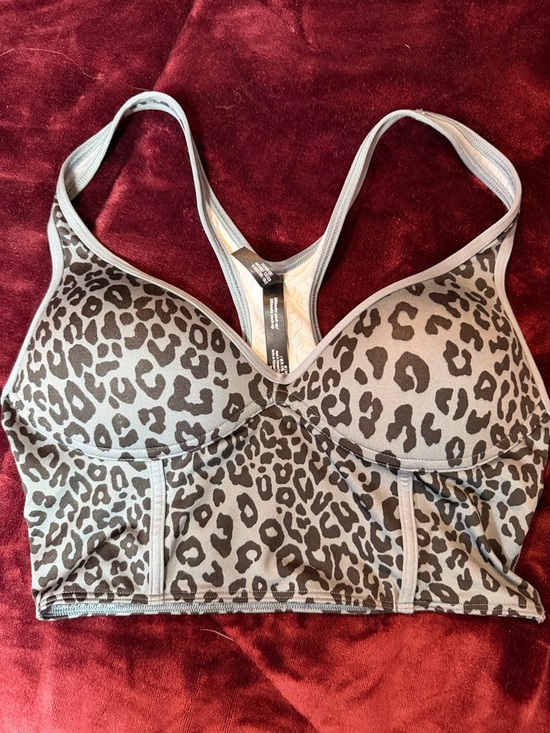 PINK Victoria's Secret Sports Bras - Leopard Print, Pink, and Taupe - Picture 4 of 11
